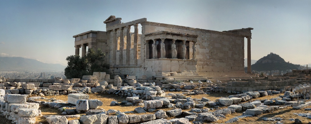 Athènes - Acropole - Erechtheion - 11-08-2008 - 8h18